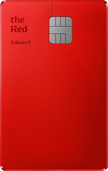 현대카드 the Red Edition5 (포인트형) 카드 이미지